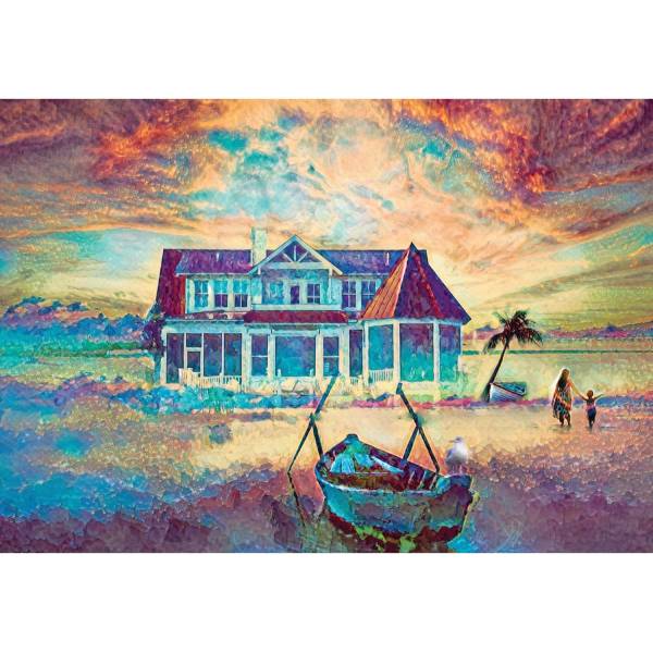 پازل 500 تکه آناتولین طرح Isle of Palms کد 3626