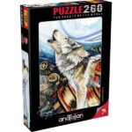پازل 260 تکه آناتولین طرح Howling Wolf کد 3328