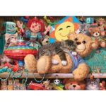 پازل 260 تکه آناتولین طرح Toy Cupboard Kitten کد 3341