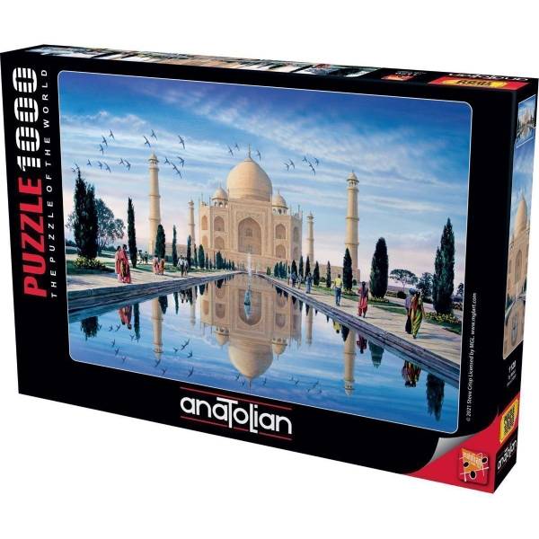 پازل 1000 تکه آناتولین طرح Taj Mahal کد 1120