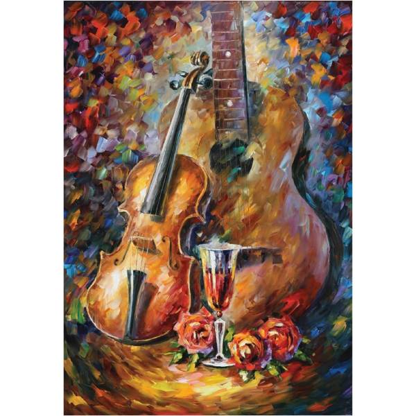 پازل 500 تکه آناتولین طرح Guitar and Violin کد 3620