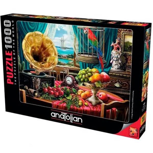 پازل 1000 تکه آناتولین طرح Gramophone کد 1085