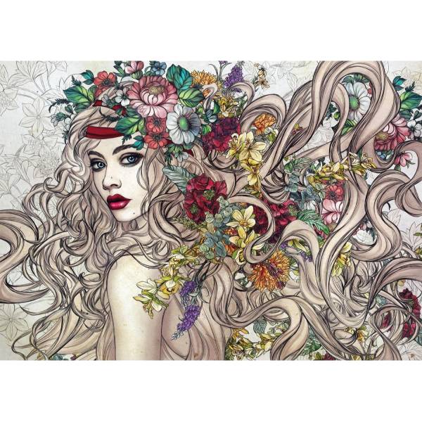 پازل 1500 تکه آناتولین طرح Power of Flowers کد 4549