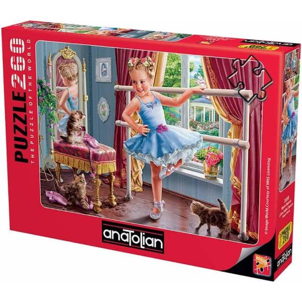 پازل 260 تکه XL آناتولین طرح Little Ballerina کد 3333