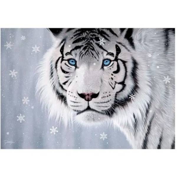 پازل 500 تکه آناتولین طرح White Tiger کد 3613