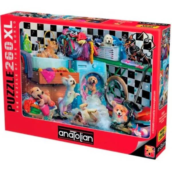 پازل 260 تکه XL آناتولین طرح Fun in the Bathroom کد 3347