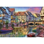 پازل 2000 تکه آناتولین طرح Colmar Canal کد 3953