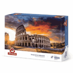 پازل 1000 تکه آرت پازل طرح Sunset at the Colosseum کد 5265