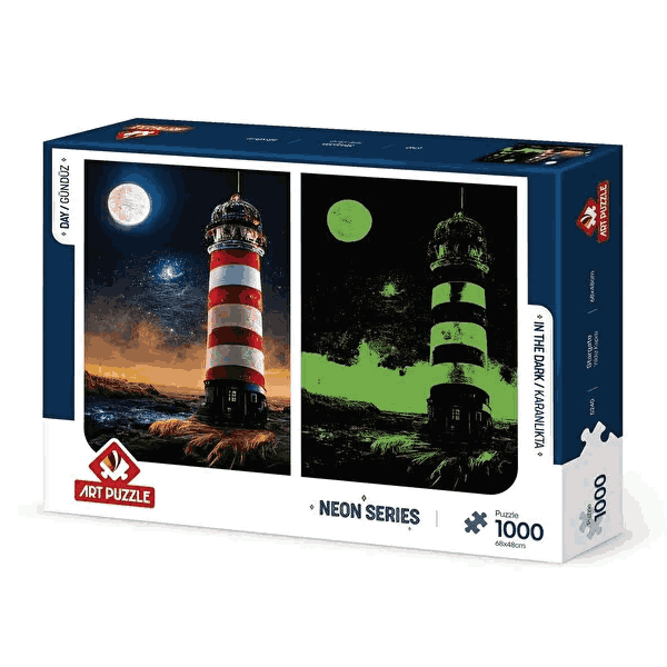 پازل نئون 1000 تکه آرت پازل طرح Star Gate کد 5240