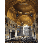 پازل 1000 تکه آرت پازل طرح First Prayer in Hagia Sophia Mosque کد 5252