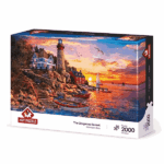 پازل 2000 تکه آرت پازل طرح Magnificent Sunset کد 5486