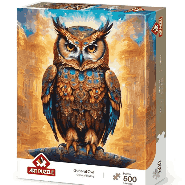 پازل 500 تکه آرت پازل طرح General Owl کد 5105