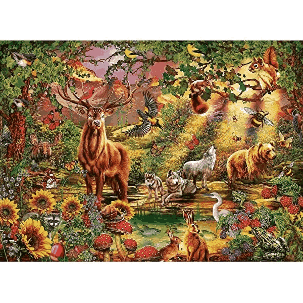 پازل 1000 تکه آرت پازل طرح Magic Forest کد 5176