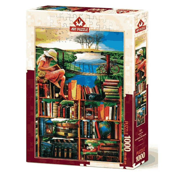 پازل 1000 تکه آرت پازل طرح Traveler کد 5174
