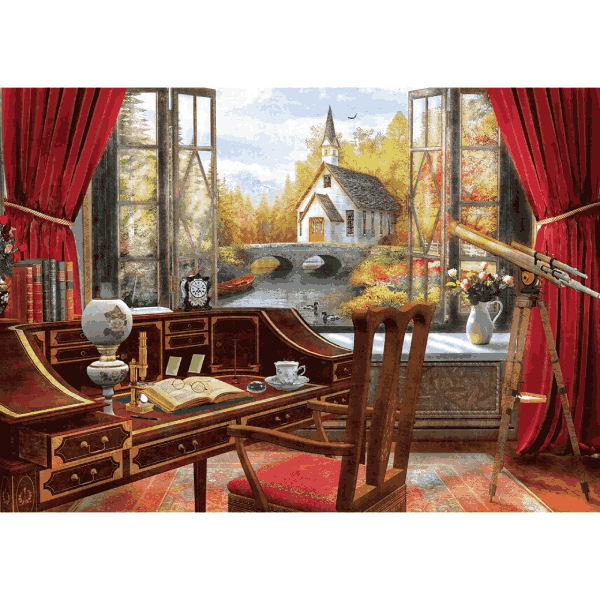 پازل 500 تکه آرت پازل طرح My Working Landscape کد 5074