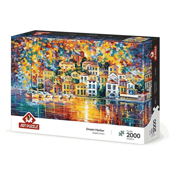 پازل 2000 تکه آرت پازل طرح Dreams Harbor کد 5489