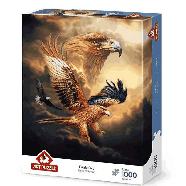 پازل 1000 تکه آرت پازل طرح Eagle Sky کد 5272