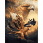 پازل 1000 تکه آرت پازل طرح Eagle Sky کد 5272