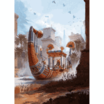 پازل 1000 تکه آرت پازل طرح Pharaoh Barge کد 5267