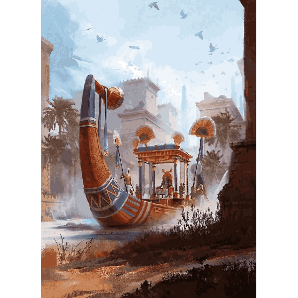 پازل 1000 تکه آرت پازل طرح Pharaoh Barge کد 5267