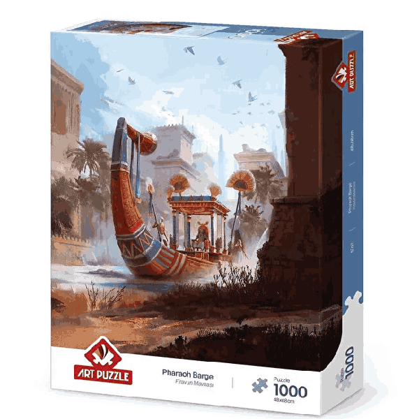 پازل 1000 تکه آرت پازل طرح Pharaoh Barge کد 5267