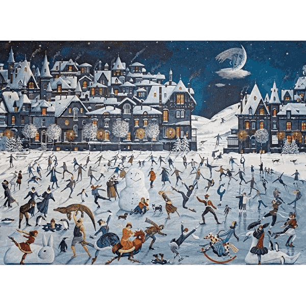 پازل 2000 تکه آرت پازل طرح Ice Dance کد 5498