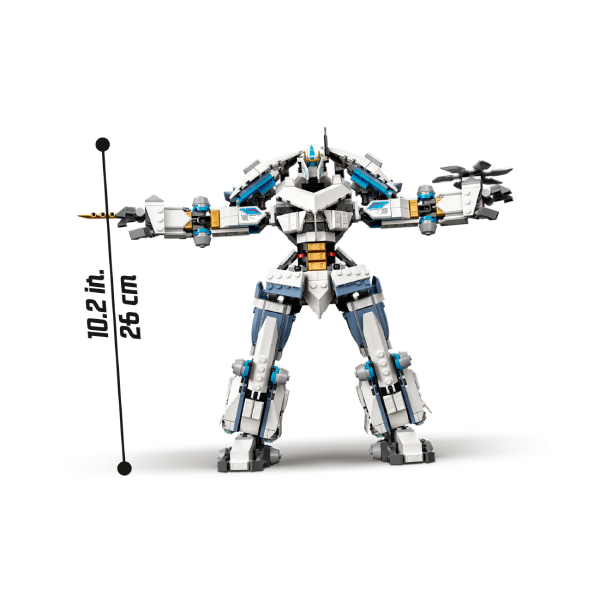 لگو سری نینجاگو مدل Zane's Titan Mech Battle کد 71738