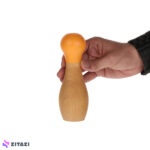 اسباب بازی چوبی کالرمو مدل بولینگ بسته 7 عددی کد 05