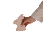 اسباب بازی چوبی کالرمو مدل خرگوش بسته 3 عددی کد 04