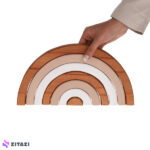 اسباب بازی چوبی کالرمو مدل رنگین کمان کد 04