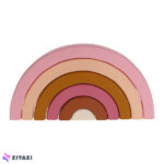 اسباب بازی چوبی کالرمو مدل رنگین کمان کد 05