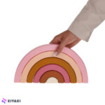اسباب بازی چوبی کالرمو مدل رنگین کمان کد 05