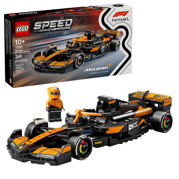 لگو اسپید مدل McLaren F1 Team MCL38 Race Car کد 77251