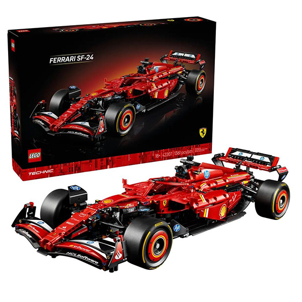 لگو تکنیک مدل Ferrari SF-24 F1 Car کد 42207