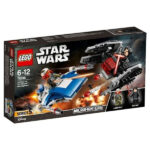 لگو سری استاروارز مدل A-Wing vs. TIE Silencer Microfighters کد 75196