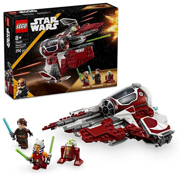لگو سری استاروارز مدل Ahsoka's Jedi Interceptor کد 75401