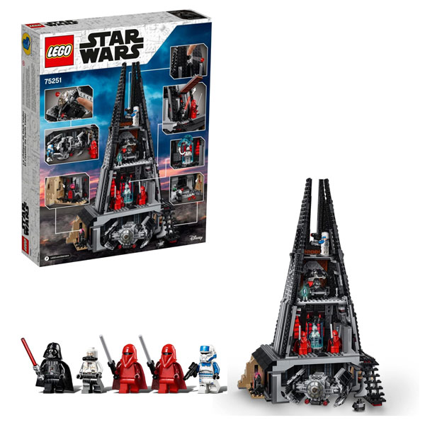 لگو سری استاروارز مدل Darth Vader's Castle کد 75251