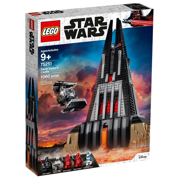 لگو سری استاروارز مدل Darth Vader's Castle کد 75251