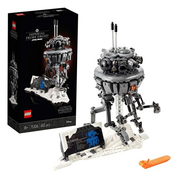 لگو سری استاروارز مدل Imperial Probe Droid کد 75306