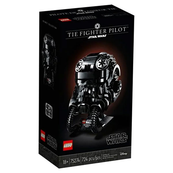 لگو سری استاروارز مدل TIE Fighter Pilot Helmet کد 75274