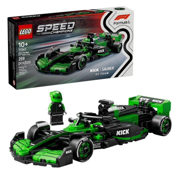 لگو سری اسپید مدل KICK Sauber F1 Team C44 Race Car کد 77247