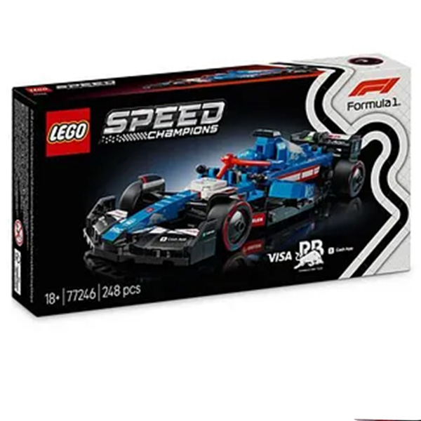 لگو سری اسپید مدل Visa Cash App RB VCARB 01 F1 Race Car کد 77246