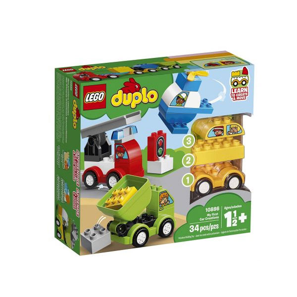 لگو سری دوپلو مدل My First Car Creations کد 10886