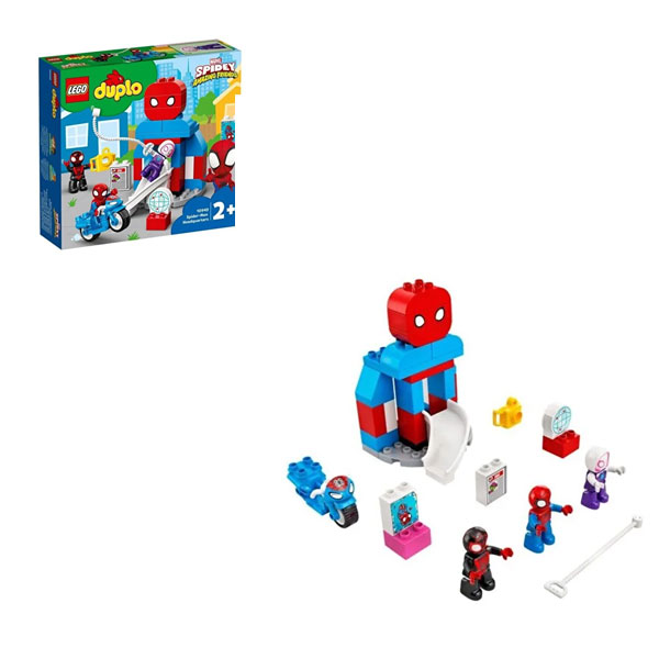 لگو سری دوپلو مدل Spider Man Headquarters کد 10940