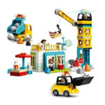 لگو سری دوپلو کد Tower Crane &amp Construction کد 10933