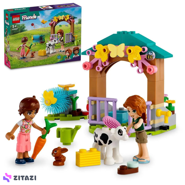 لگو سری فرندز مدل Autumn's Baby Cow Shed کد 42607