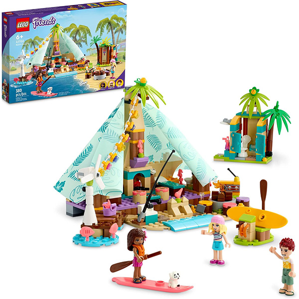 لگو سری فرندز مدل Beach Glamping کد 41700