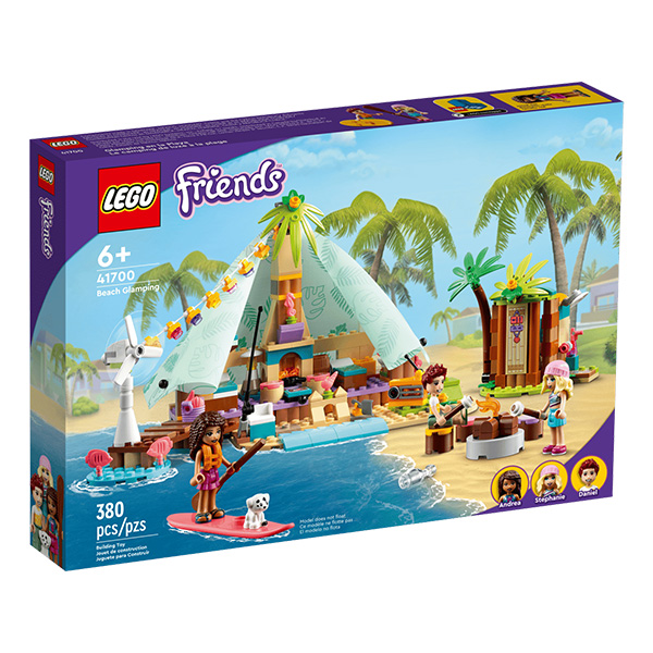 لگو سری فرندز مدل Beach Glamping کد 41700
