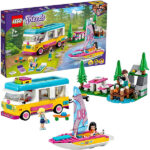لگو سری فرندز مدل Forest Camper Van and Sailboat کد 41681