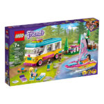لگو سری فرندز مدل Forest Camper Van and Sailboat کد 41681